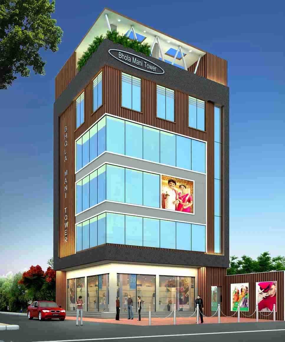 Commercial Building of Mohan Mohan Srivastava, Clock, Gayajee