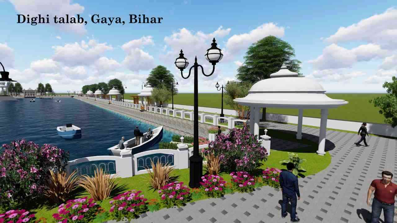 Beautification of Dighni Tank (Gaya, Bihar)